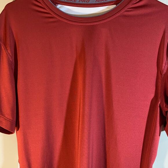Nike Pro Tight Dri Fit Size XXL Red White - Picture 2 of 8